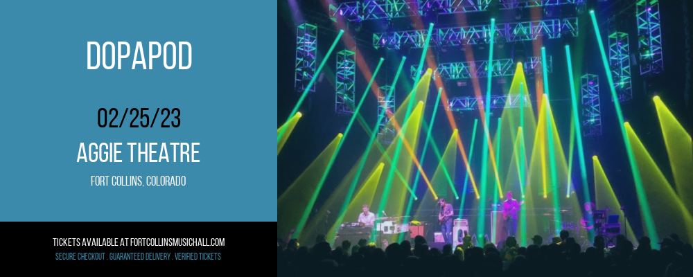 Dopapod at Aggie Theatre