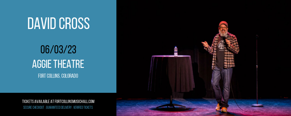 David Cross at Aggie Theatre