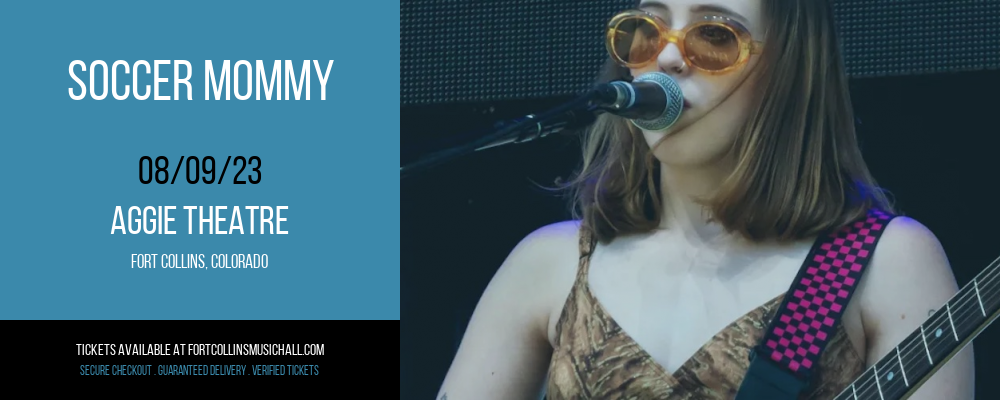 Soccer Mommy at Aggie Theatre tickets Soccer Mommy at Aggie Theatre