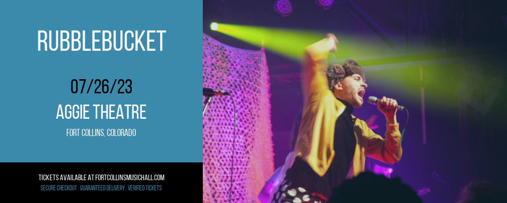 Rubblebucket at Aggie Theatre tickets Rubblebucket at Aggie Theatre