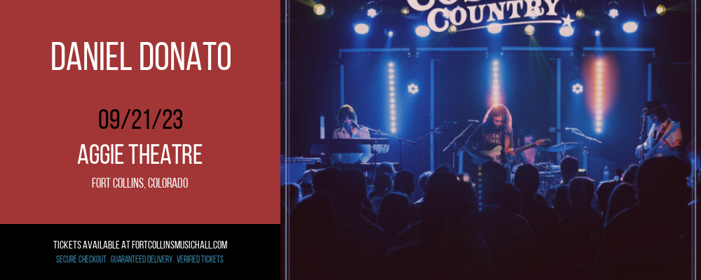 Daniel Donato at Aggie Theatre
