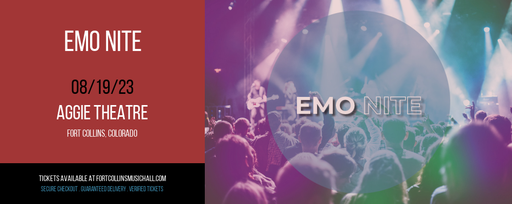Emo Nite at Aggie Theatre
