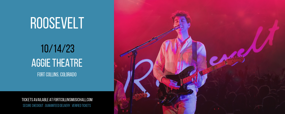 Roosevelt at Aggie Theatre