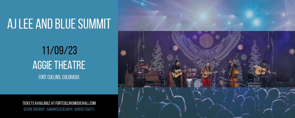 AJ Lee and Blue Summit at Aggie Theatre