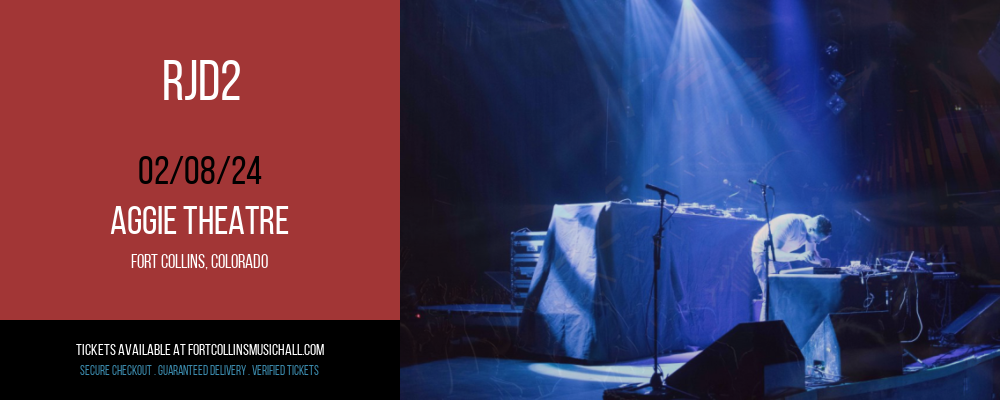 Rjd2 at Aggie Theatre