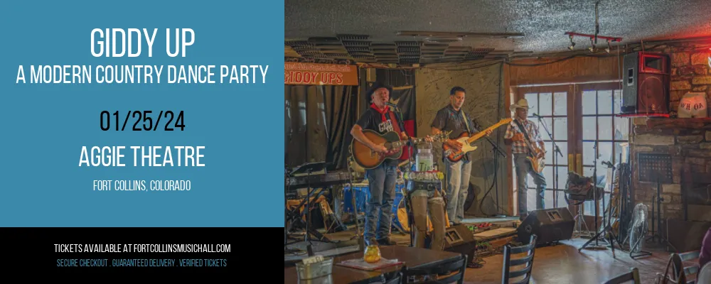 Giddy Up - A Modern Country Dance Party at Aggie Theatre