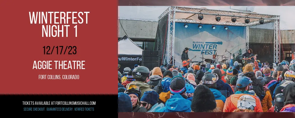 Winterfest - Night 1 at Aggie Theatre