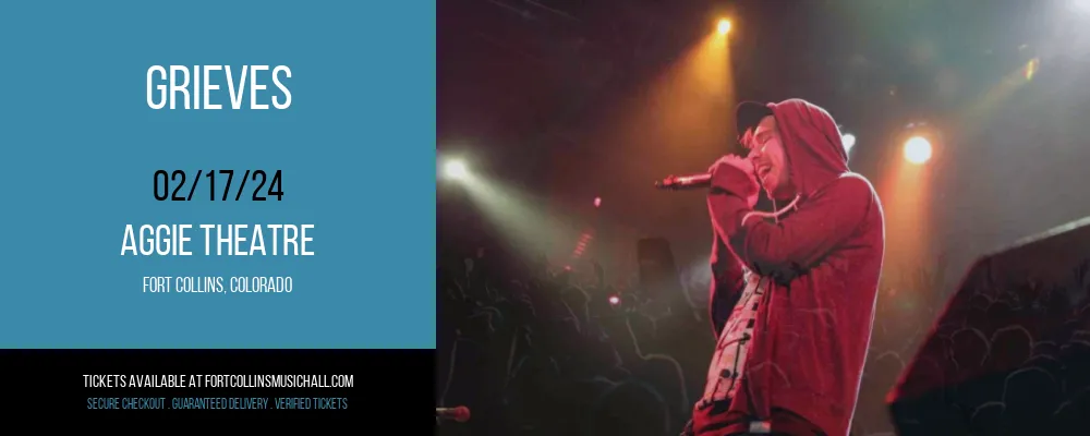 Grieves at Aggie Theatre