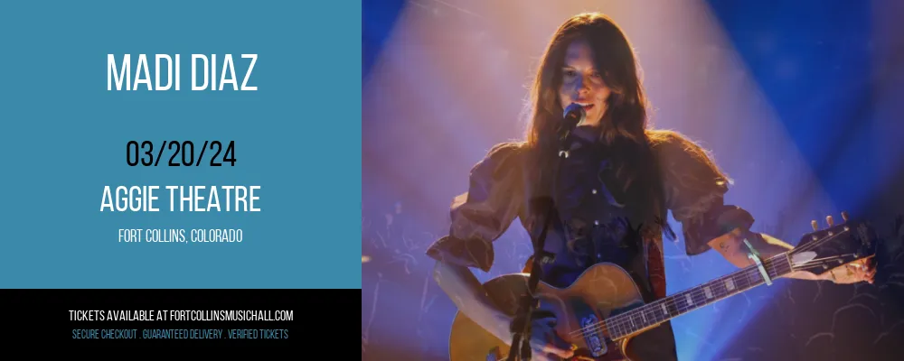 Madi Diaz at Aggie Theatre