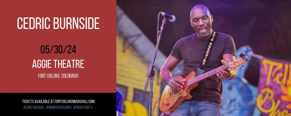 Cedric Burnside at Aggie Theatre