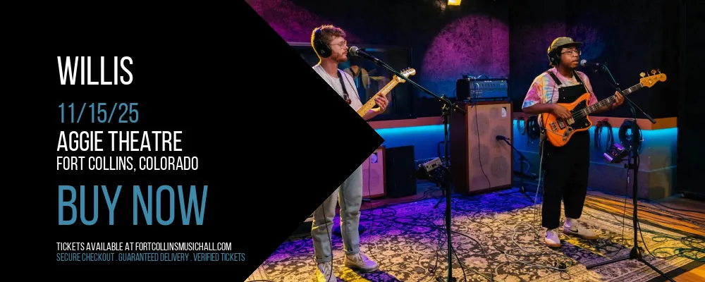 Willis at Aggie Theatre