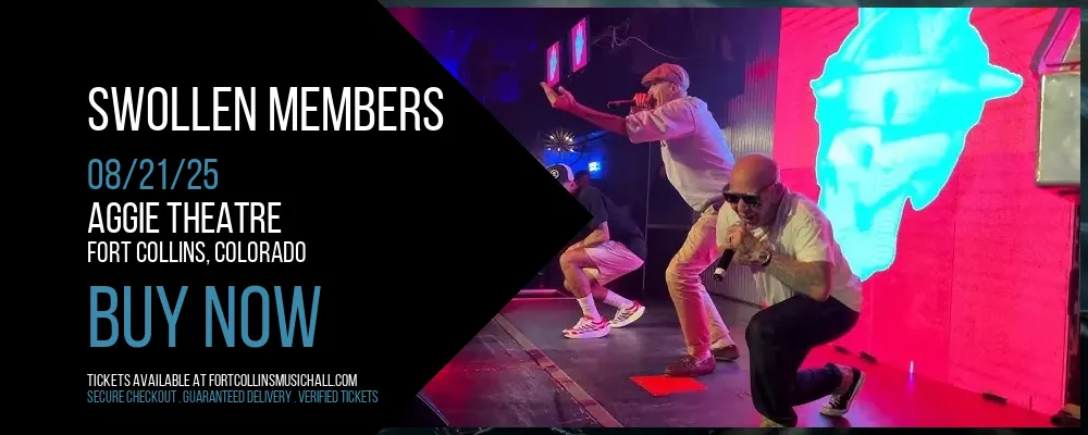 Swollen Members at Aggie Theatre