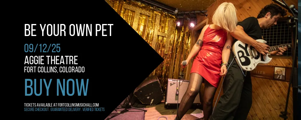 Be Your Own Pet at Aggie Theatre
