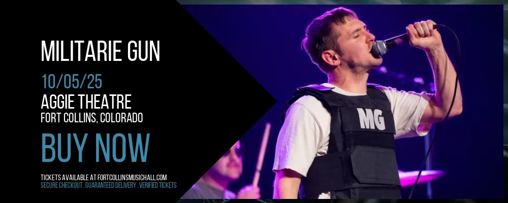 Militarie Gun at Aggie Theatre