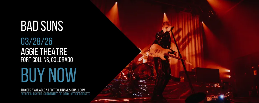 Bad Suns at Aggie Theatre