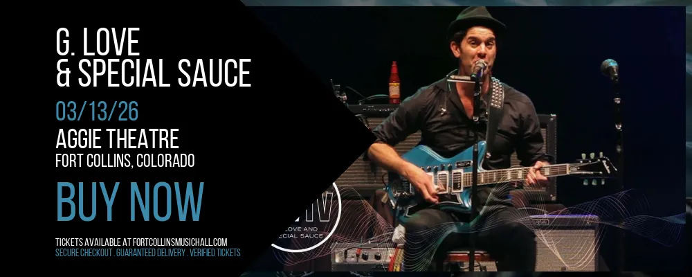 G. Love & Special Sauce at Aggie Theatre