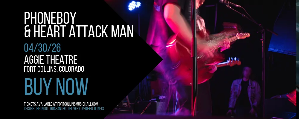 Phoneboy & Heart Attack Man at Aggie Theatre