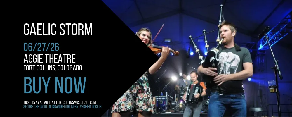 Gaelic Storm at Aggie Theatre