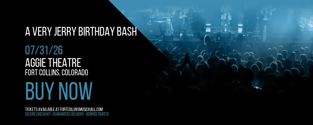 A Very Jerry Birthday Bash at Aggie Theatre